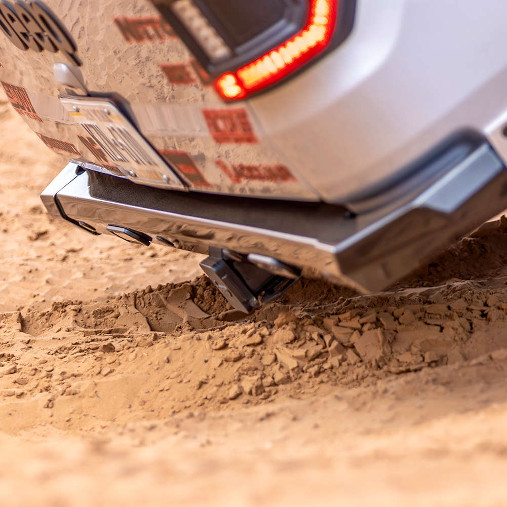 Savvy Legacy rear bumper for Jeep JT with extreme departure angle