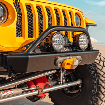 Savvy Offroad Legacy front bumper with hoop for Jeep JL JLU JT