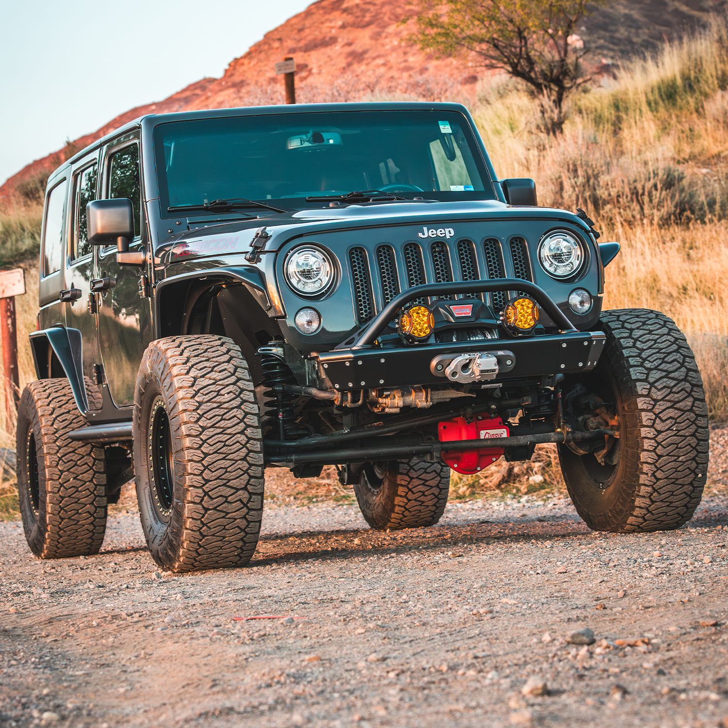Jeep JK JKU Aluminum Front Inner Fenders 40