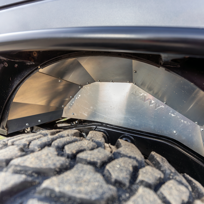 Savvy aluminum inner fender kit for Jeep JK JKU with rear protection