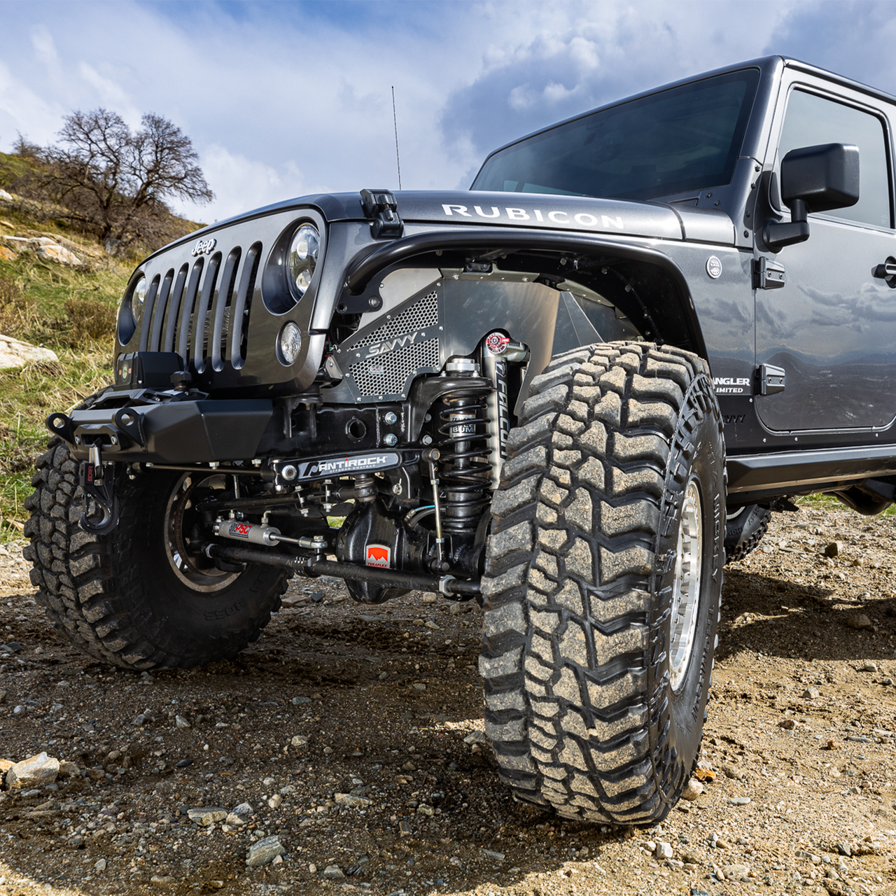 Jeep JK JKU Aluminum Front Inner Fenders 40