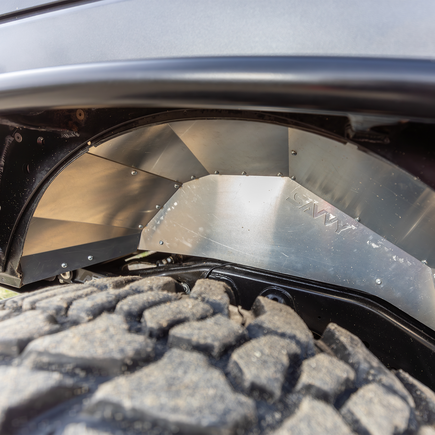 Savvy rear fender liners for Jeep Wrangler JK and JKU