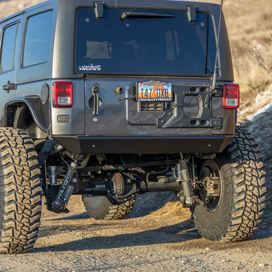jeep jk 6061 rear bumper
