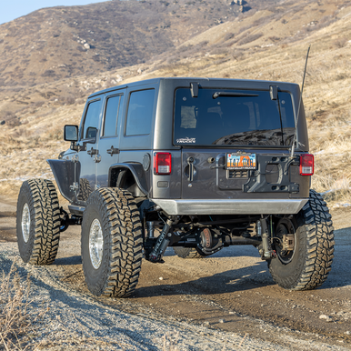Jeep JK/JKU high ground clearance rear bumper