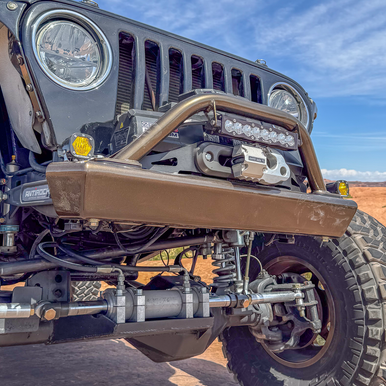 Jeep TJ LJ aluminum front bumper