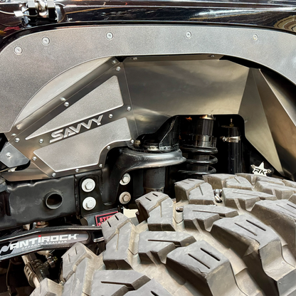 aluminum inner fender kit Jeep JK