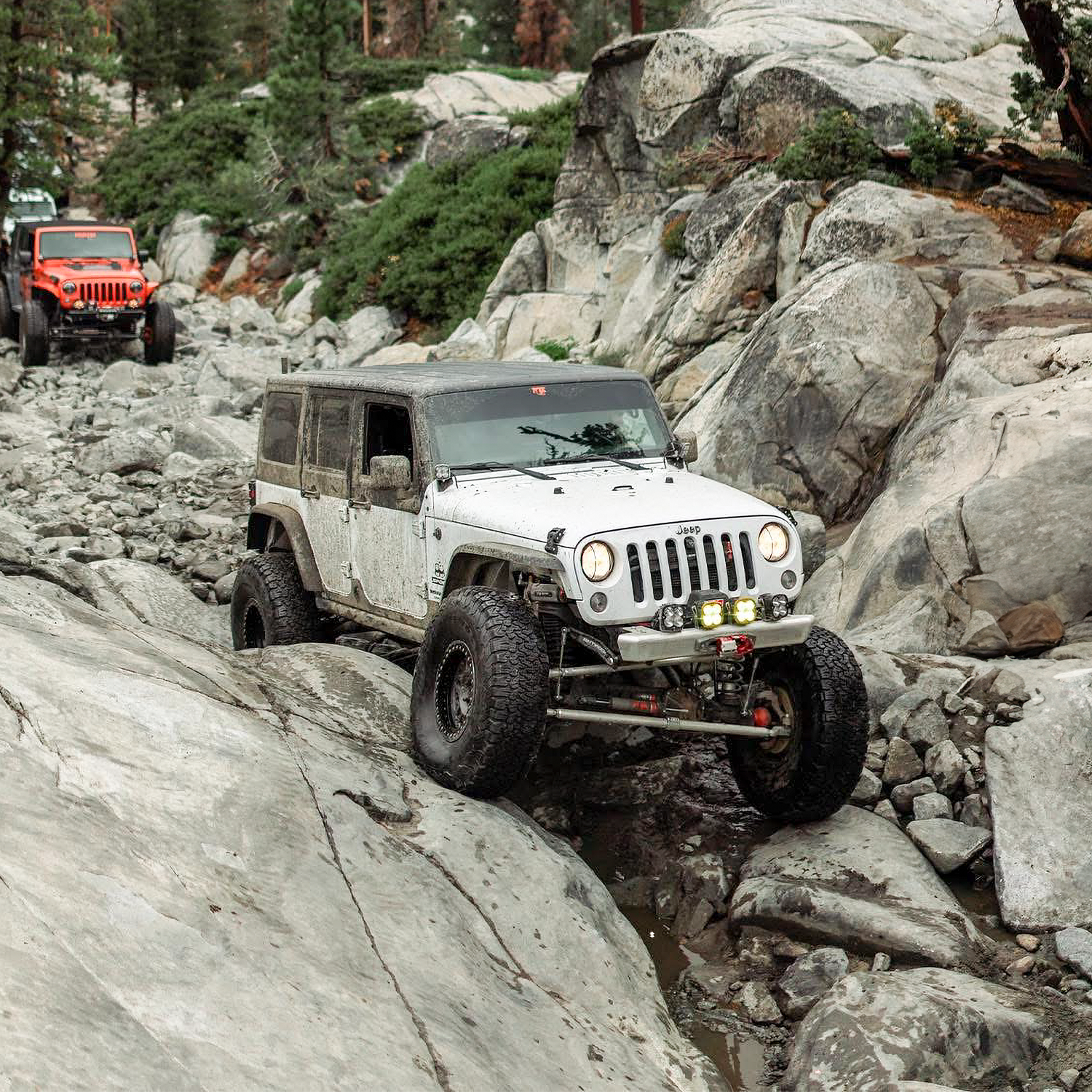 high-clearance Jeep JK bumper