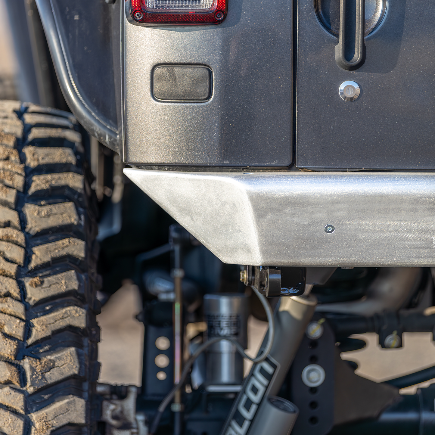 high-clearance Jeep JK rear bumper