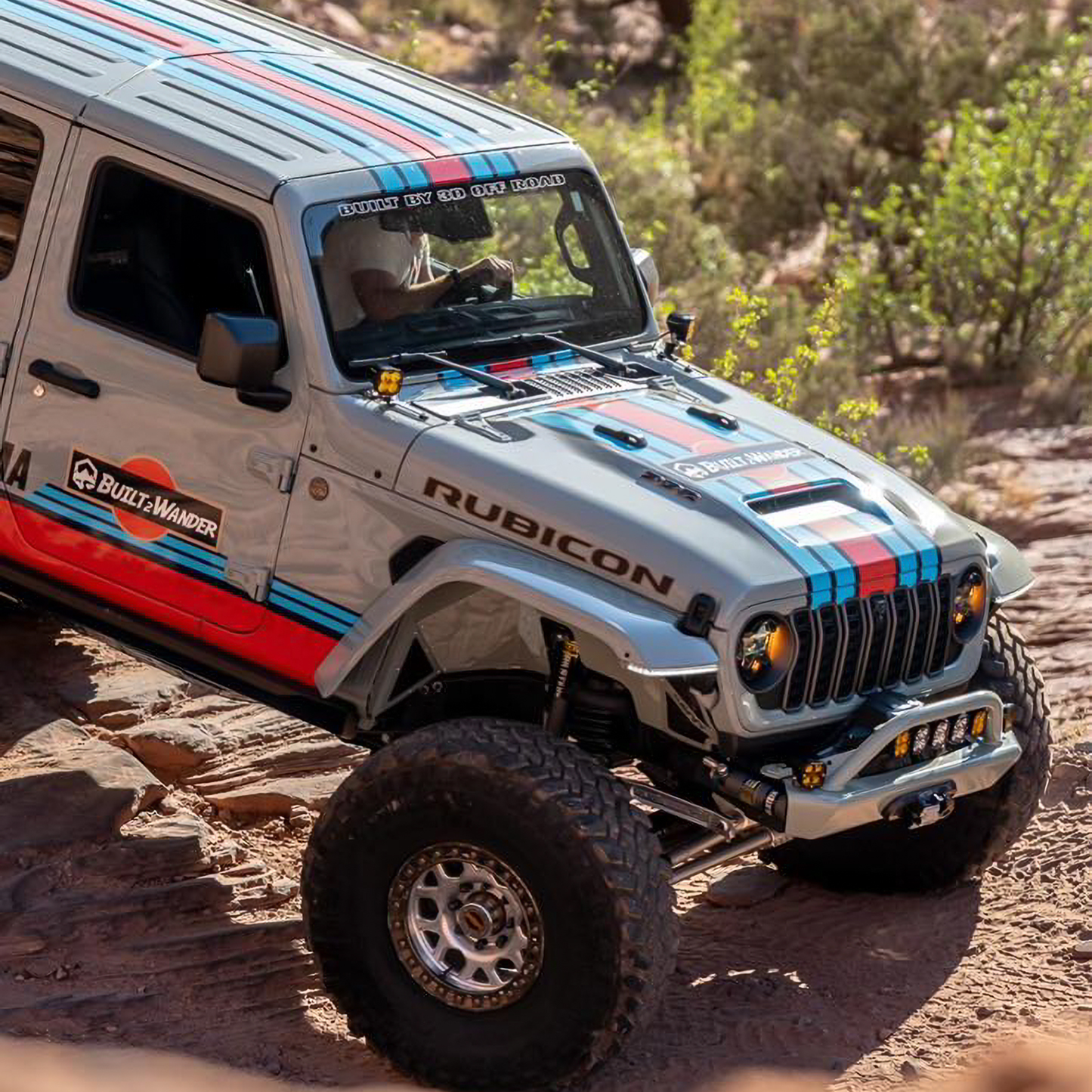 high-clearance Jeep front bumper