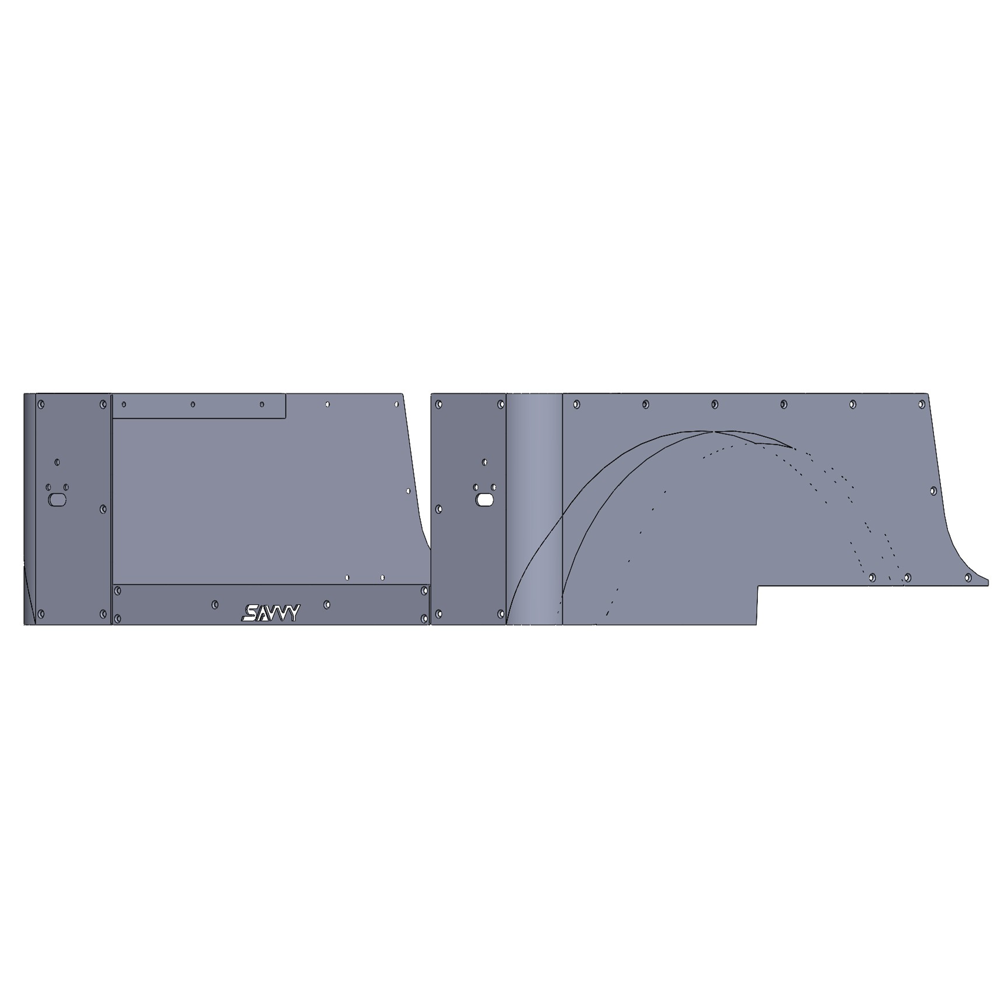 Jeep TJ High-Clearance Corner Armor