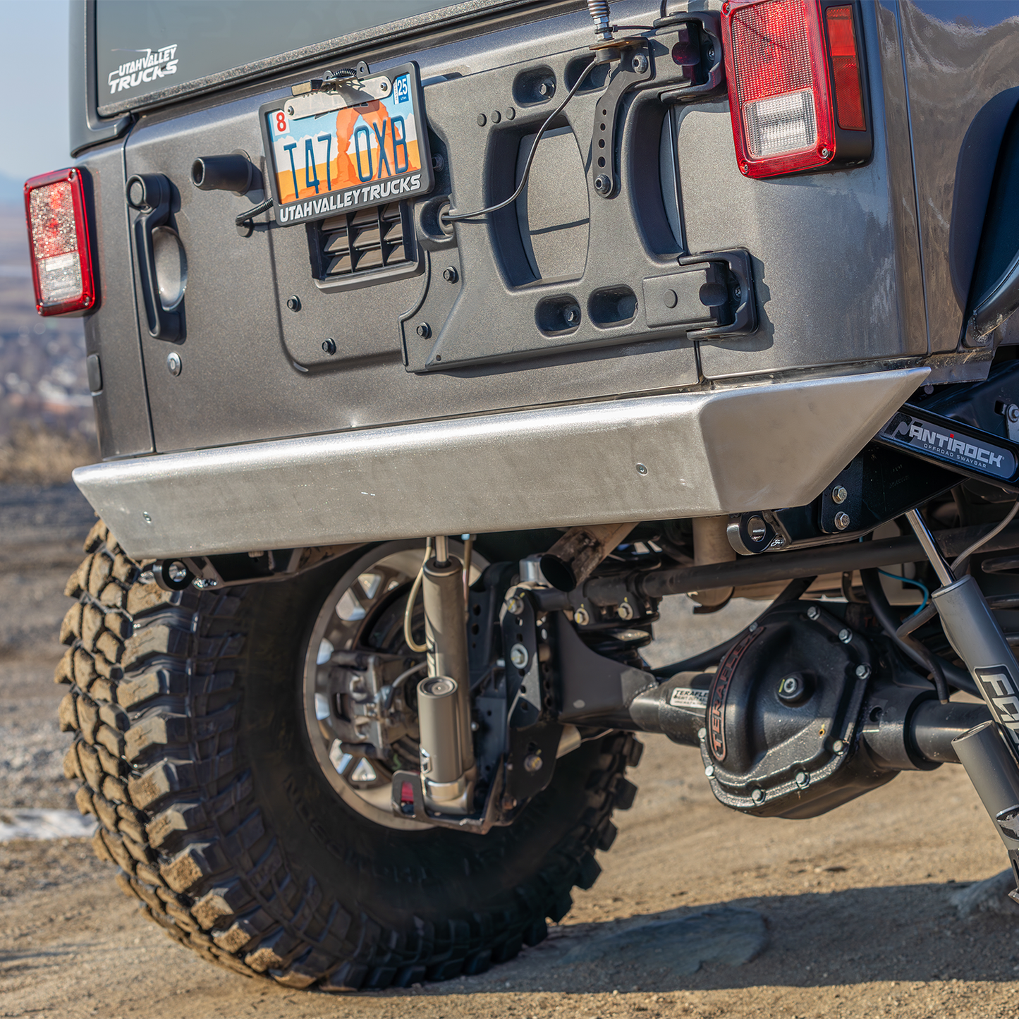 lightweight Jeep JK rear bumper