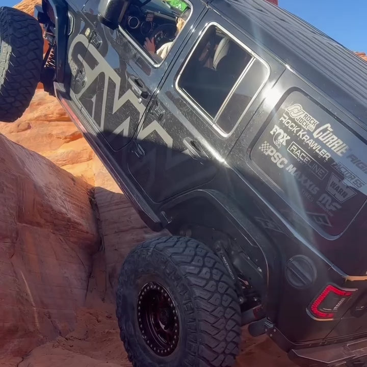 2018-2026 JEEP JLU WRANGLER ROCK SLIDERS (WELD ON) KRAWLER LITE SAVVY OFFROAD