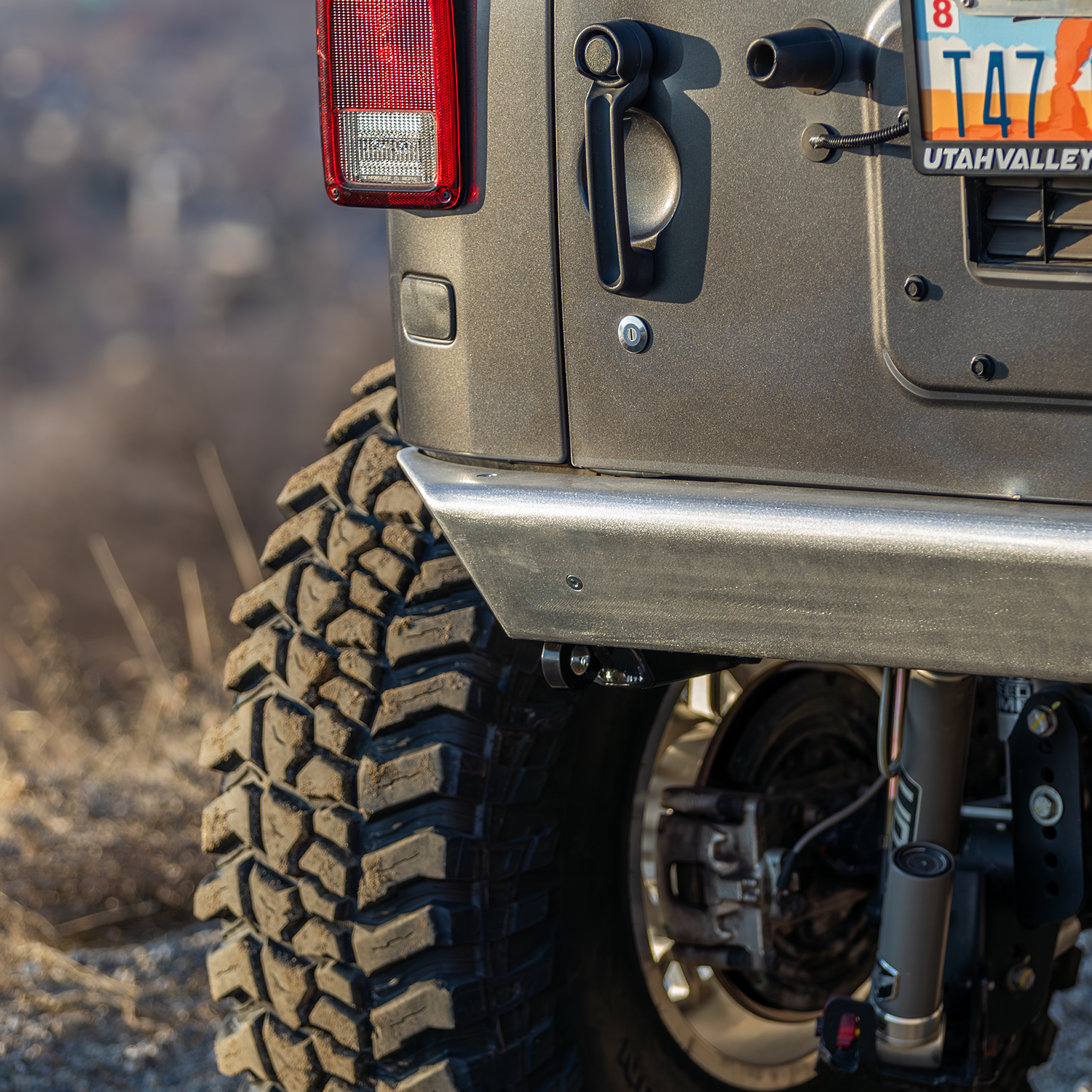 race-proven Legacy 6061 aluminum rear bumper at King of the Hammers, JK JKU championship-winning armor