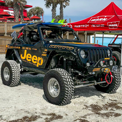 Savvy Offroad KRAWLER LITE Essentials Bundle with front bumper, rear bumper, and weld-on rock sliders for 2018-2026 Jeep Wrangler JL 2 Door