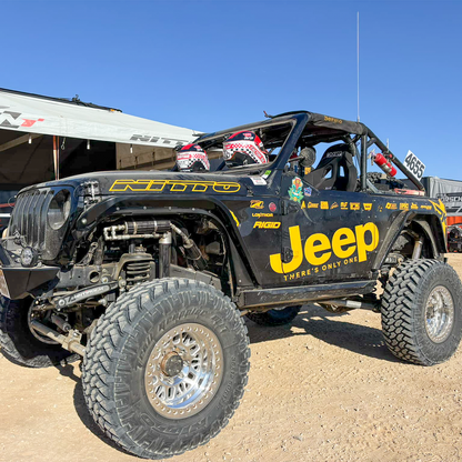 Savvy KRAWLER LITE weld-on rock sliders for Jeep Wrangler JL 2 Door with replaceable outer skins and high-clearance rocker protection