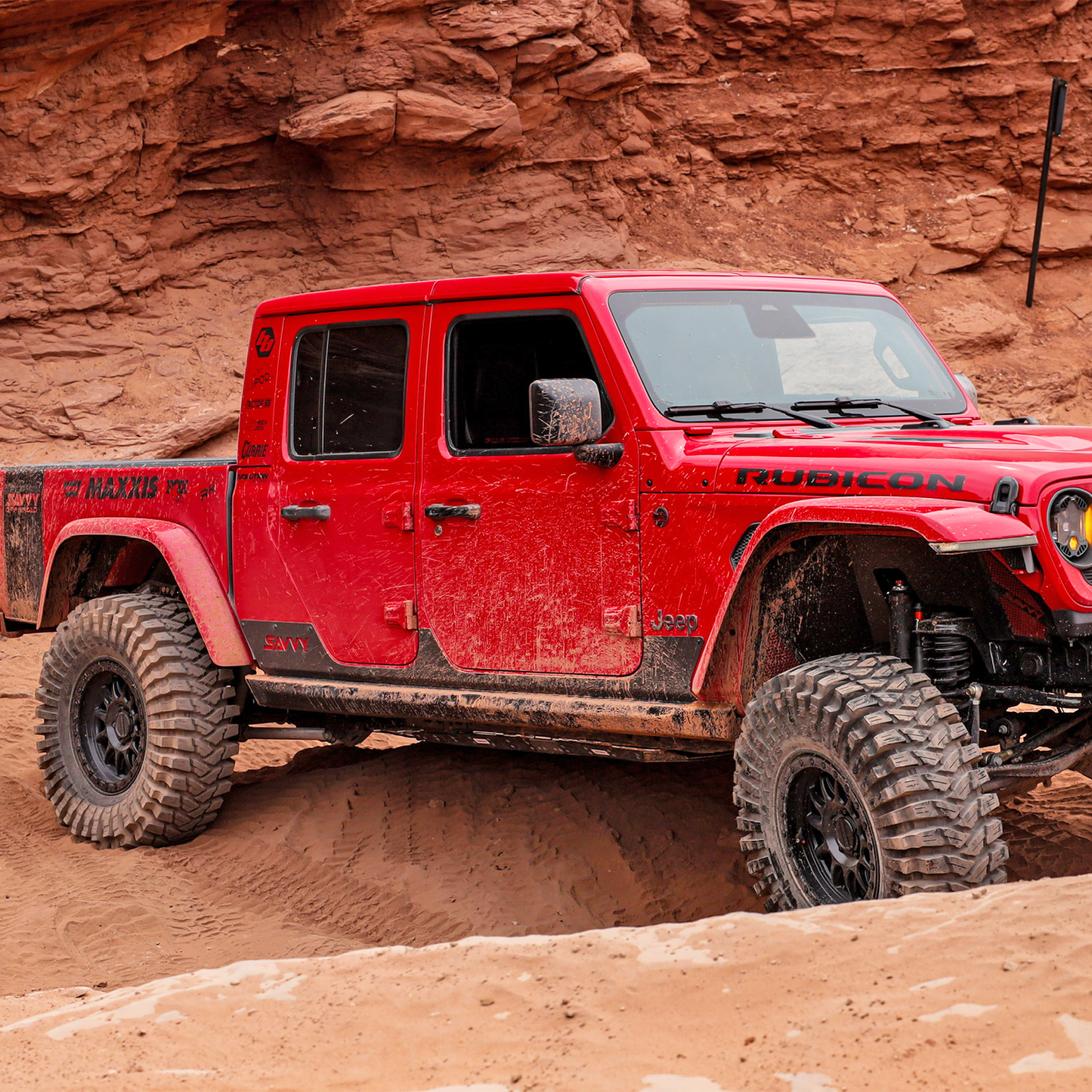Savvy Offroad LEGACY ELITE Armor Bundle for 2020-2026 Jeep Gladiator JT with front bumper, rear bumper, bolt-on sliders, rocker trim kit, and front and rear inner fenders