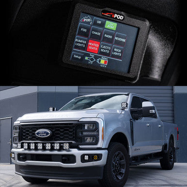 Touchscreen BantamX Power Management Vehicle Kit - Ford 2023-On F-250/350 Super Duty