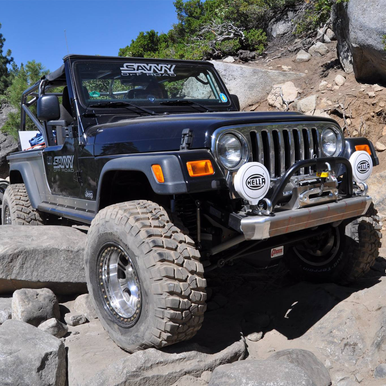 Jeep TJ 7075 aluminum control arms with race-proven strength