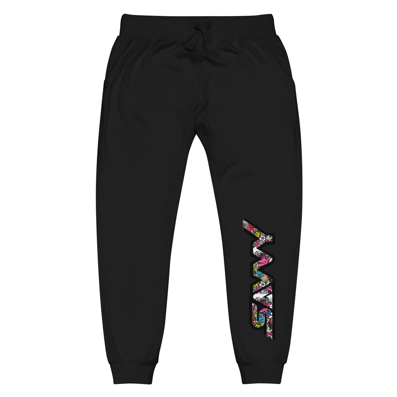 SAVVY GRAFITTI UNISEX FLEECE SWEATPANTS