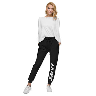SAVVY UNISEX FLEECE SWEATPANTS