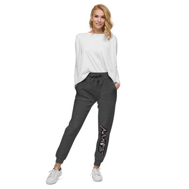 SAVVY GRAFITTI UNISEX FLEECE SWEATPANTS