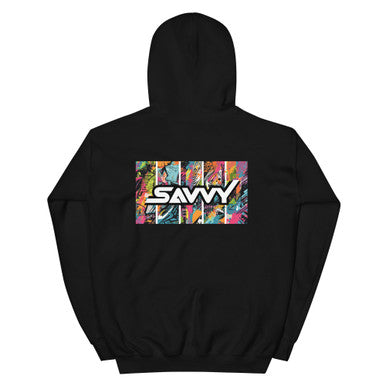 SAVVY STREET ART UNISEX HOODIE