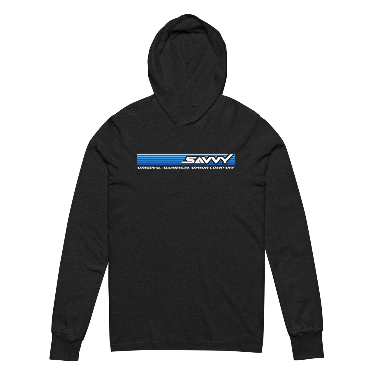 SAVVY OG ALUMINUM HOODED LONG-SLEEVE TEE