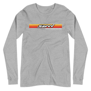 SAVVY BORN FROM RACING UNISEX LONG SLEEVE TEE