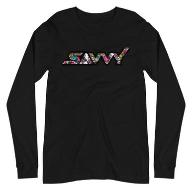 SAVVY GRAFITTI UNISEX LONG SLEEVE TEE