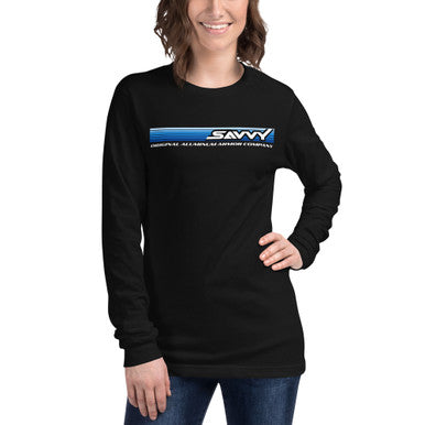 SAVVY OG ALUMINUM UNISEX LONG SLEEVE TEE