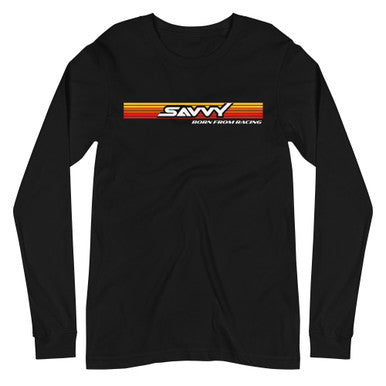 SAVVY BORN FROM RACING UNISEX LONG SLEEVE TEE