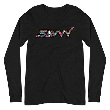 SAVVY GRAFITTI UNISEX LONG SLEEVE TEE