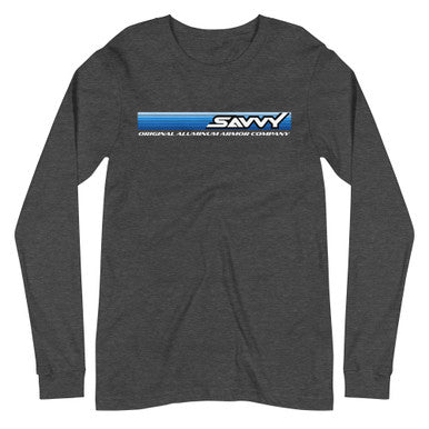 SAVVY OG ALUMINUM UNISEX LONG SLEEVE TEE