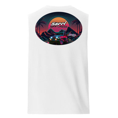 SAVVY JEEP BEACH 2025 MUSCLE SHIRT