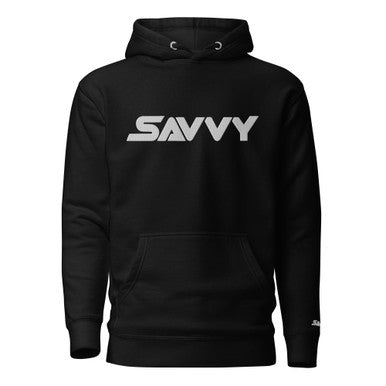 SAVVY BLOCK EMBROIDERED HOODIE