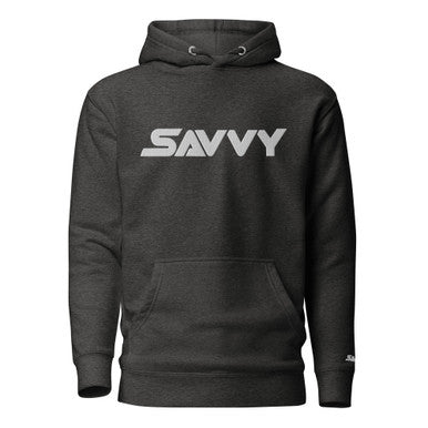 SAVVY BLOCK EMBROIDERED HOODIE