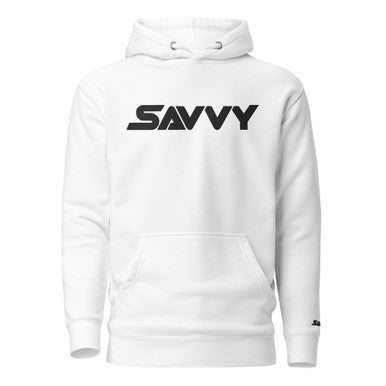 SAVVY BLOCK EMBROIDERED HOODIE (BLACK BLOCK)