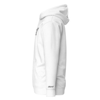 SAVVY OUTLINE UNISEX EMBROIDERED HOODIE (BLACK OUTLINE)