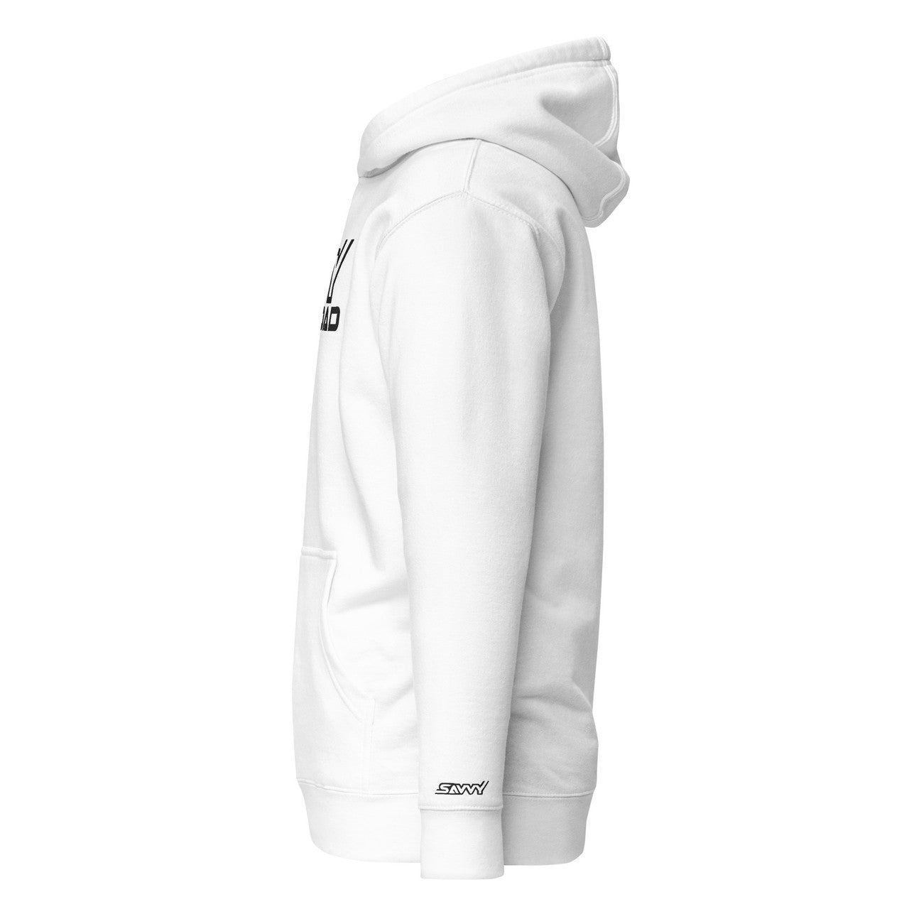 SAVVY OFFROAD OUTLINE UNISEX EMBROIDERED HOODIE (BLACK OUTLINE)
