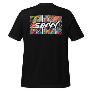SAVVY STREET ART UNISEX T-SHIRT