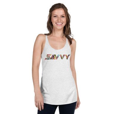 SAVVY STREET ART WOMEN'S RACERBACK TANK
