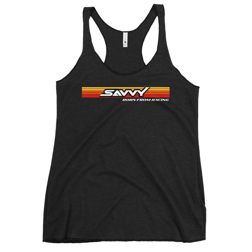SAVVY BORN FROM RACING WOMEN'S RACERBACK TANK