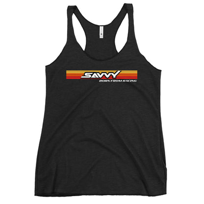 SAVVY BORN FROM RACING WOMEN'S RACERBACK TANK