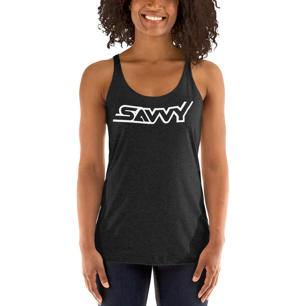 SAVVY OUTLINE WOMEN'S RACERBACK TANK